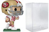 CLARKtoys Pop! Sports Joe Montana 49ers # 216 Vinyl Figure & Eco Tek Protector Case Bundle…