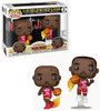 Clyde Drexler & Hakeem Olajuwon (Houston Rockets) 8-Bit NBA Jam Funko Pop! 2Pack
