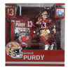 Brock Purdy (San Francisco 49ers) NFL 7" Figure McFarlane's SportsPicks Reg & Chase Combo (2) (PRE-ORDER Ships Late September) 