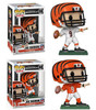 Joe Burrow (Cincinnati Bengals) NFL Funko Pop! Combo (2)