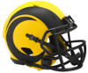 Los Angeles Rams RAVE Riddell Speed Mini NFL Football Helmet