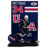Auston Matthews (USA Hockey) Olympics 7" Posed Figure McFarlane's SportsPicks (PRE-ORDER Ships February)