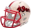 San Francisco 49ers Riddell Retro Collection NFL Mini Helmet