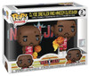 Clyde Drexler & Hakeem Olajuwon (Houston Rockets) 8-Bit NBA Jam Funko Pop! 2Pack