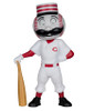 Mr. Redlegs (Cincinnati Reds) McFarlane MLB Posed Mascot (PRE-ORDER Ships May)