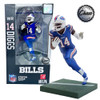 Josh Allen/Stefon Diggs (Buffalo Bills) Imports Dragon NFL 6" Figure Series 3 CHASE Combo (2)