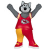 K.C. Wolf (Kansas City Chiefs) McFarlane NFL Posed Mascot (PRE-ORDER Ships August)