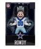 Rowdy (Dallas Cowboys) McFarlane NFL Posed Mascot (PRE-ORDER Ships August)