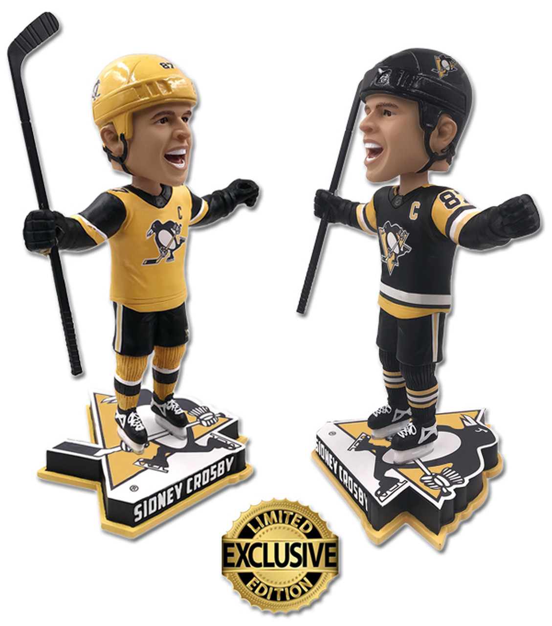 Sidney Crosby (Pittsburgh Penguins) Yellow Jersey Exclusive Bobblehead #/200