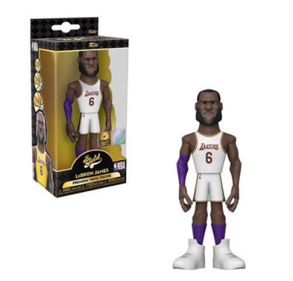 LeBron James (Los Angeles Lakers) Funko Gold 5