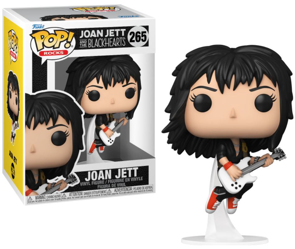 ジョーンジェットのフィギュア Joan Jett (Joan Jett and the Blackhearts) Funko Pop! Rocks - CLARKtoys