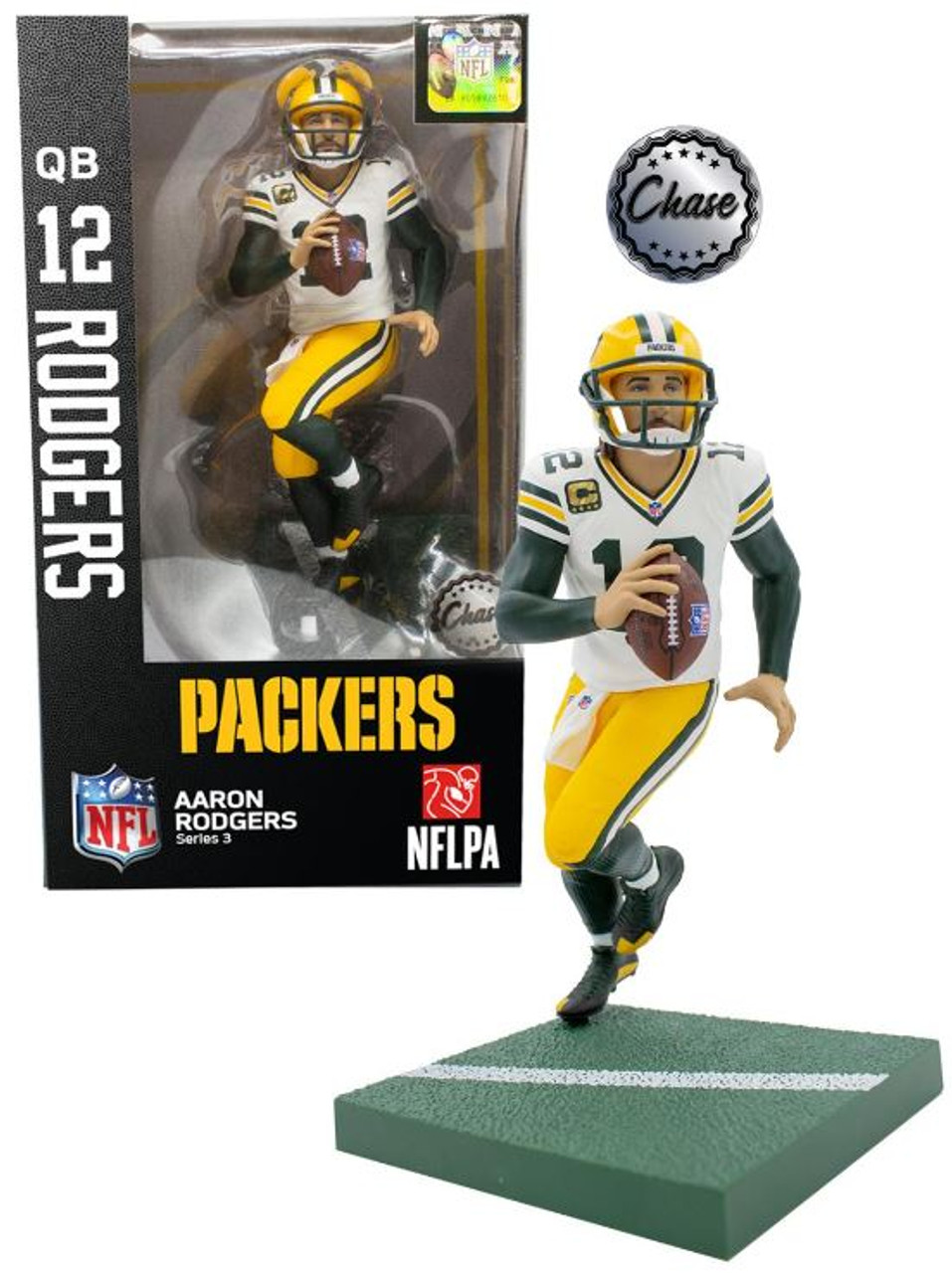 Aaron Rodgers (Green Bay Packers) CHASE Imports Dragon NFL 6