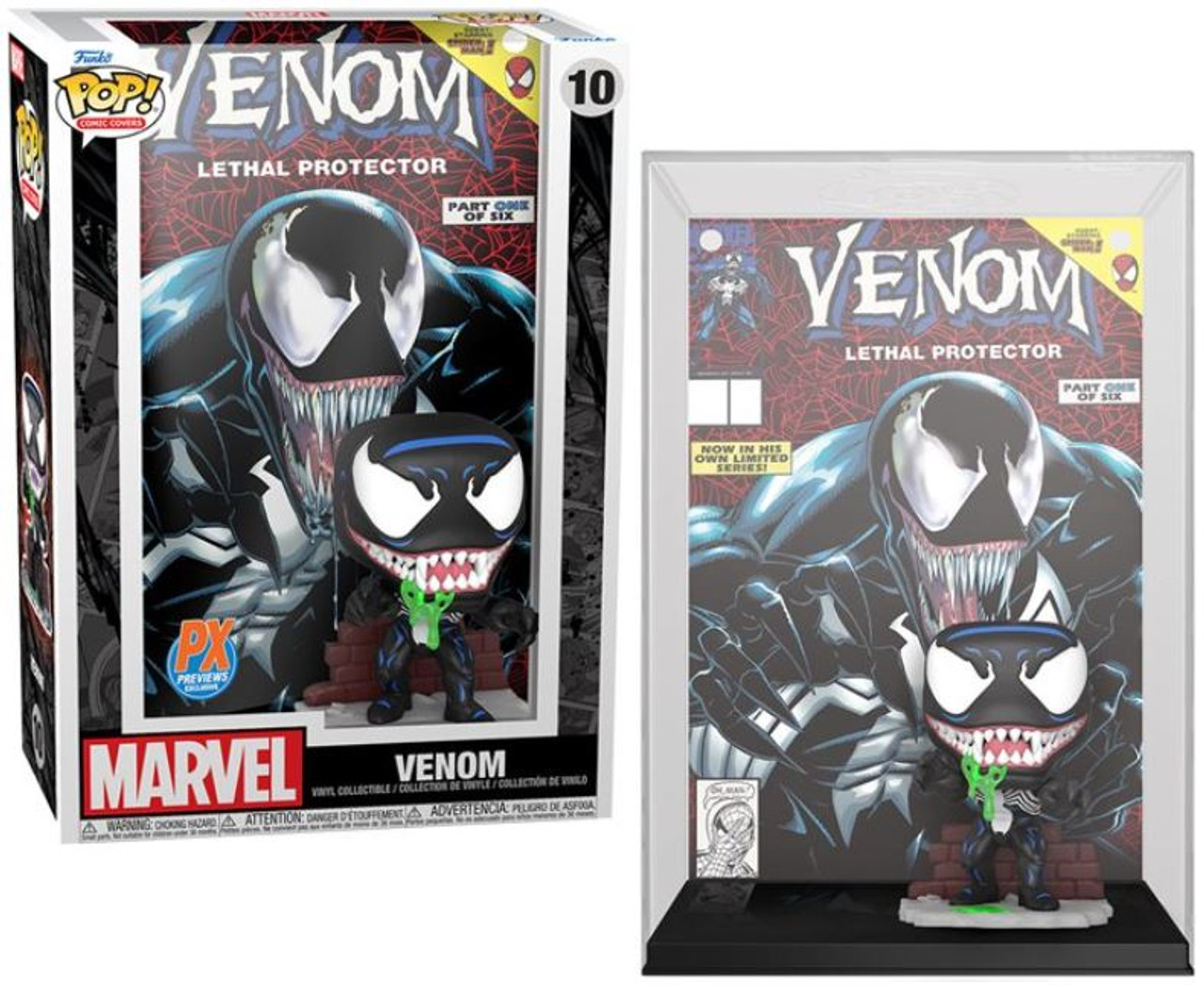 Venom Lethal Protector (Marvel) Funko Pop! Comic Cover