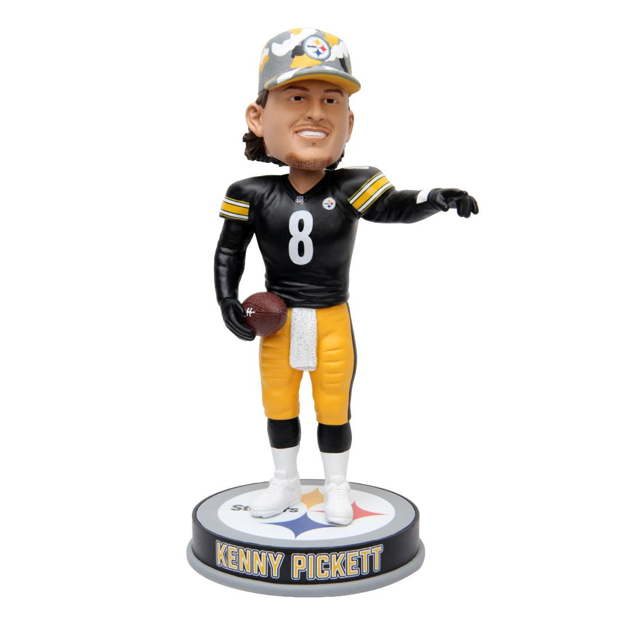 Kenny Pickett (Pittsburgh Steelers) w/Hat CLARKtoys NFL Exclusive  Bobblehead #/360 (PRE-ORDER Ships November)