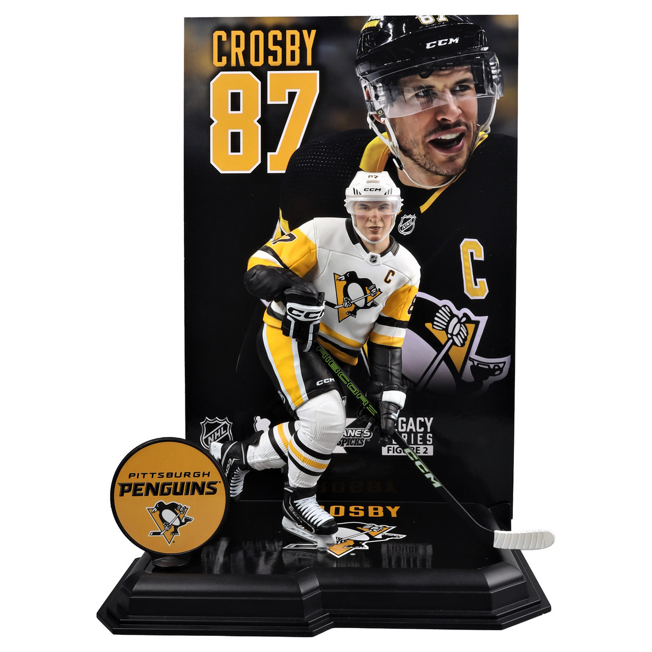Major League Socks - Pittsburgh Penguins - Various Players - Hockey Fan  Gift, Unisex, One Size (7-13) Collectible Merchandise Sidney Crosby