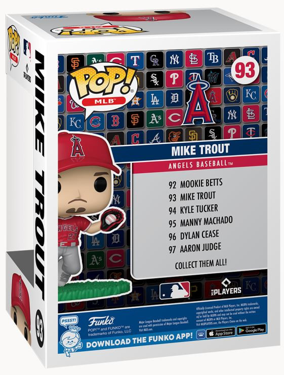 Mike Trout (Los Angeles Angels) MLB Funko Pop! Series 7 CLARKtoys