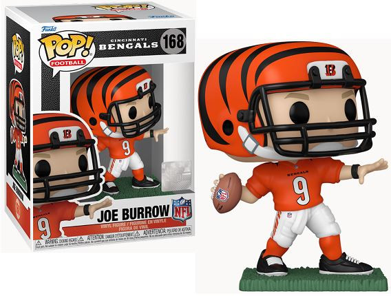 Joe Burrow (Cincinnati Bengals) Funko Pop! NFL Series 9 - CLARKtoys