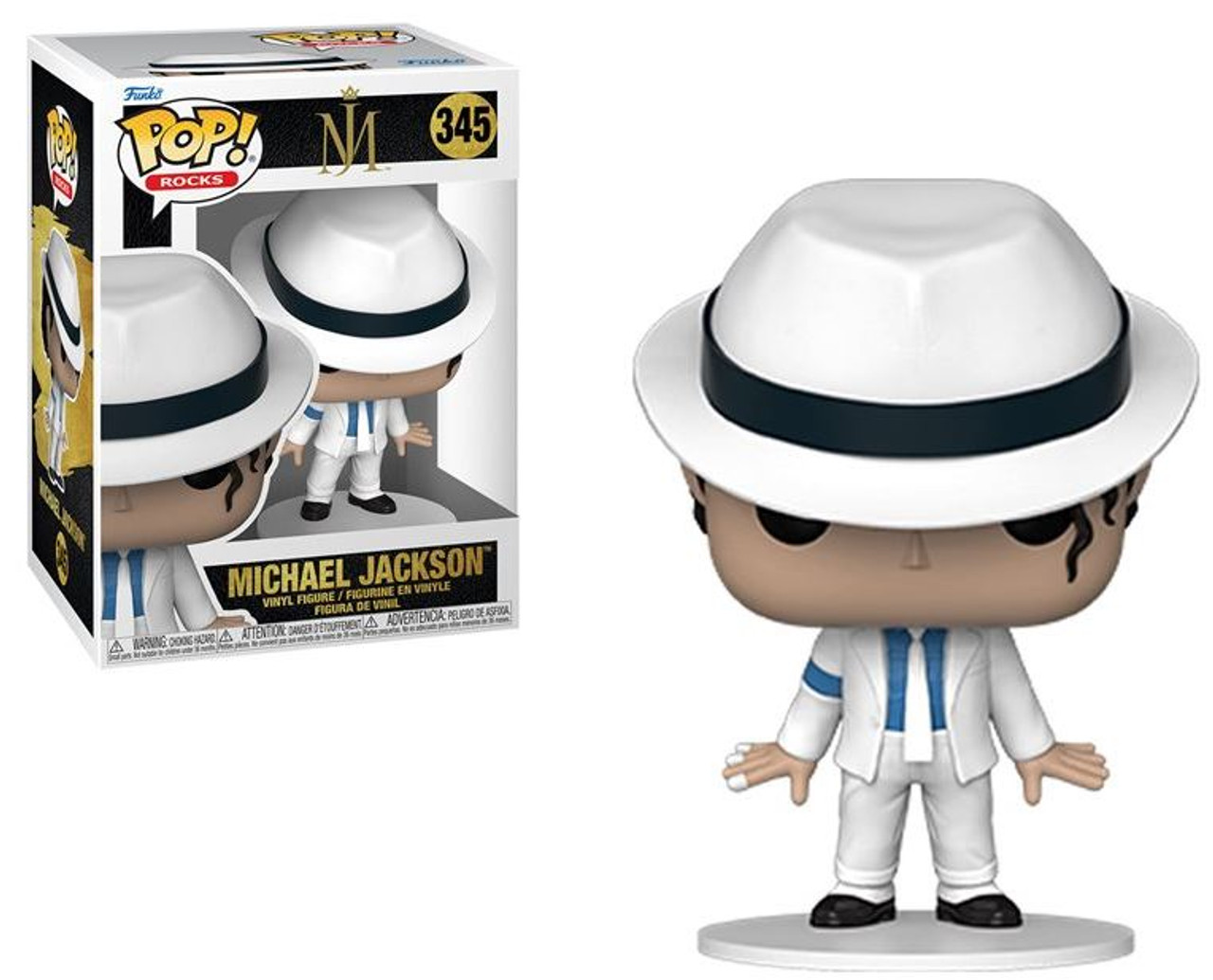 Michael Jackson (Leaning) (Smooth Criminal) Funko Pop! Rocks - CLARKtoys