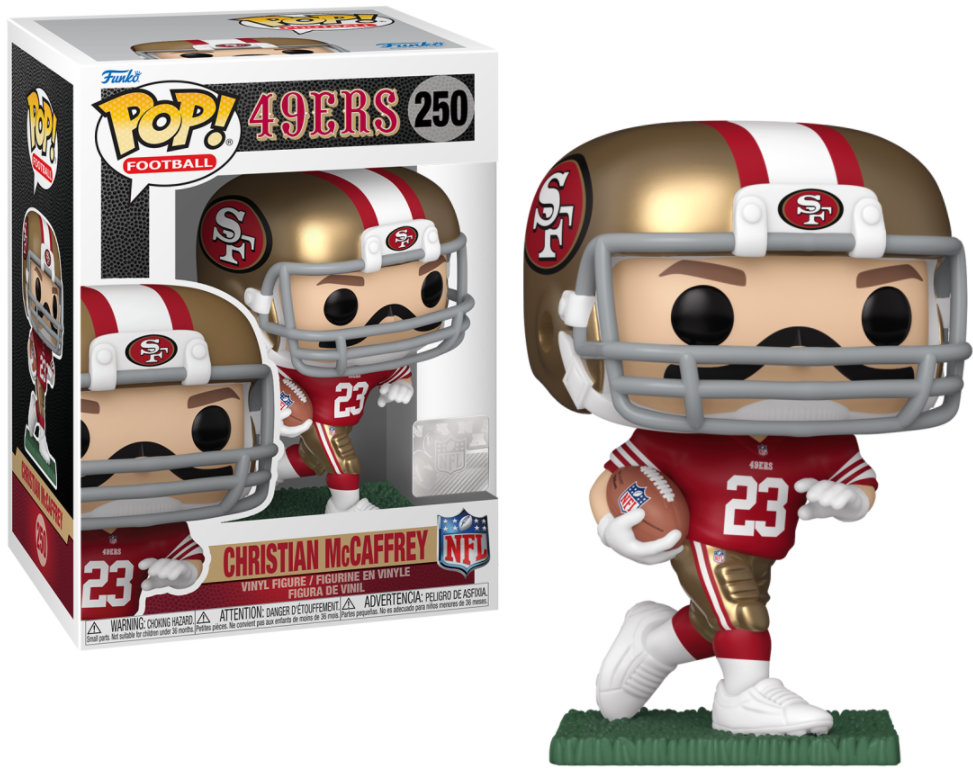 Christian McCaffrey (San Francisco 49ers) NFL Funko Pop! Series 12