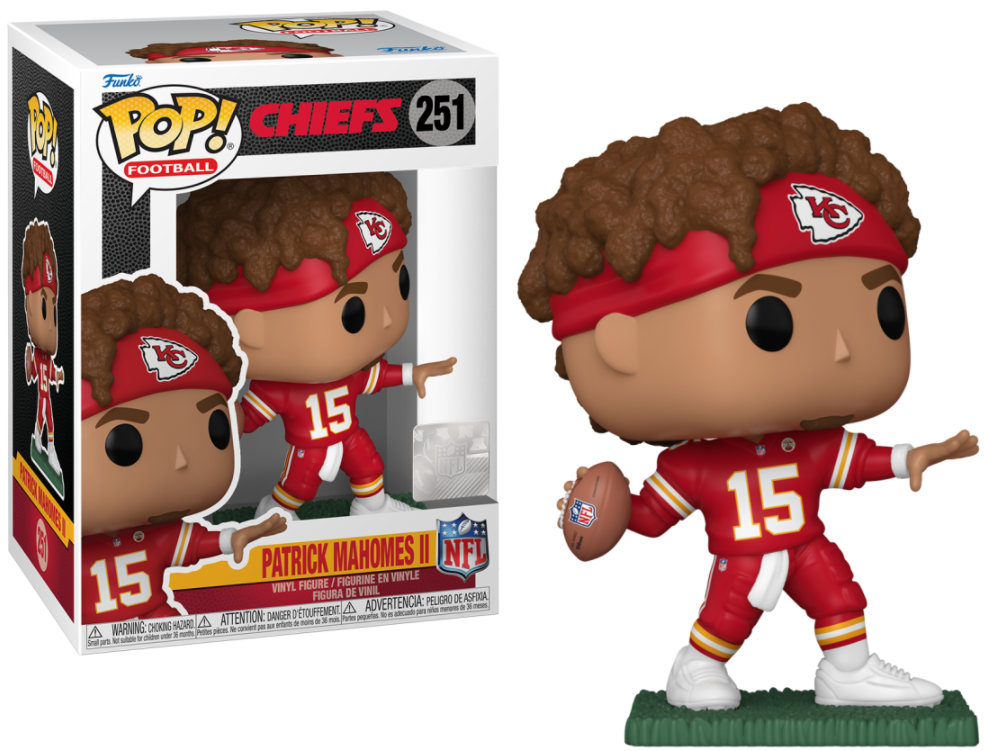 未開封 限定 Funko Pop ファンコ マホームズ Mas NFL Patrick Mahomes II (Kansas City Chiefs) NFL Funko Pop! Series 12