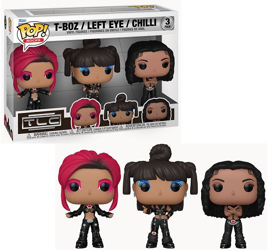 TLC (Scrubs) Funko Pop! Rocks 3-Pack - CLARKtoys