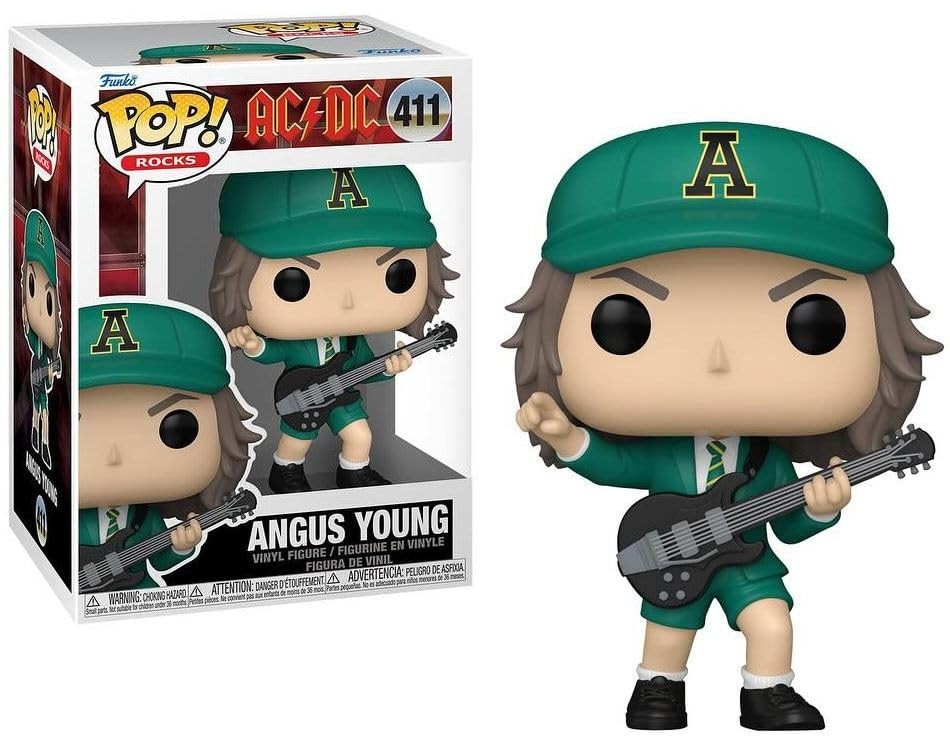 Angus Young (AC/DC) (Green Suit) Funko Pop! Rocks - CLARKtoys