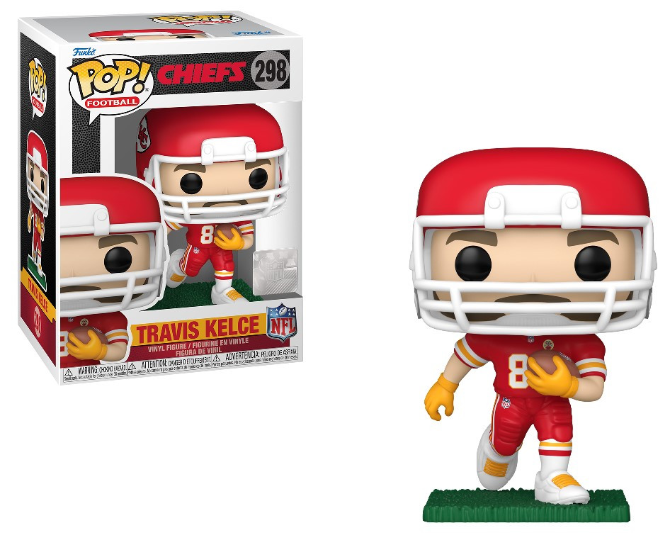 Travis Kelce (Kansas City Chiefs) (Red Jersey) NFL Funko Pop