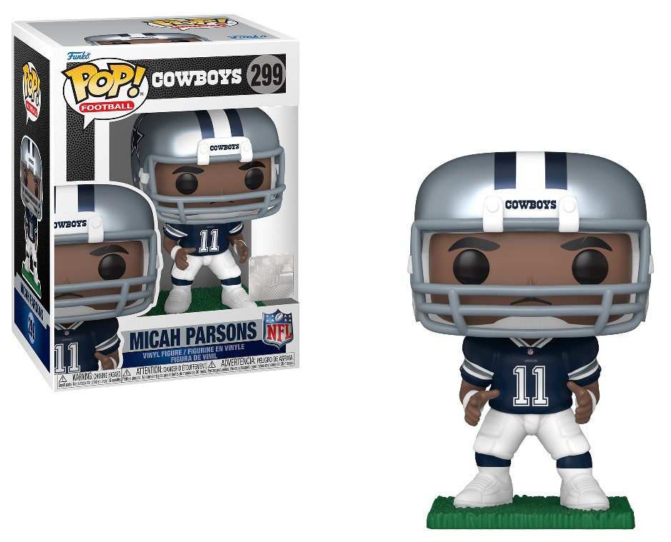 Micah Parsons (Dallas Cowboys) (Navy Jersey) NFL Funko Pop
