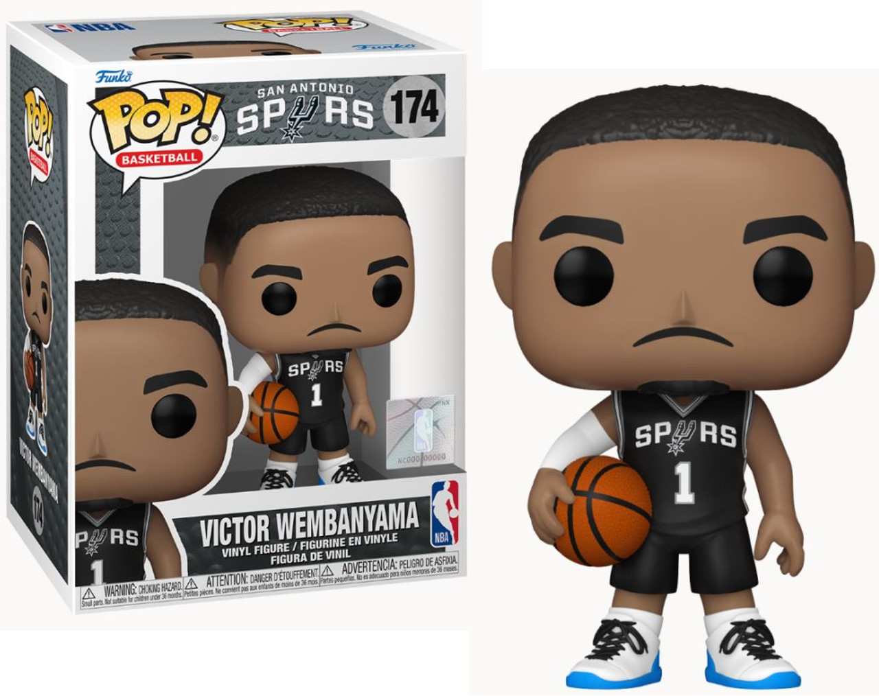 【Wembanyama フィギュア サンアントニオ・スパーズ Victor Wembanyama (San Antonio Spurs) Funko Pop! NBA Series