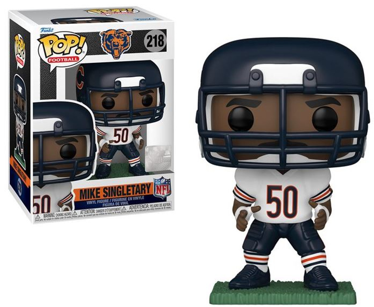 バ*ル様 SPORTS HEROES 1/1NFL mike singletar Mike Singletary (Chicago Bears) NFL Funko Pop! Legends