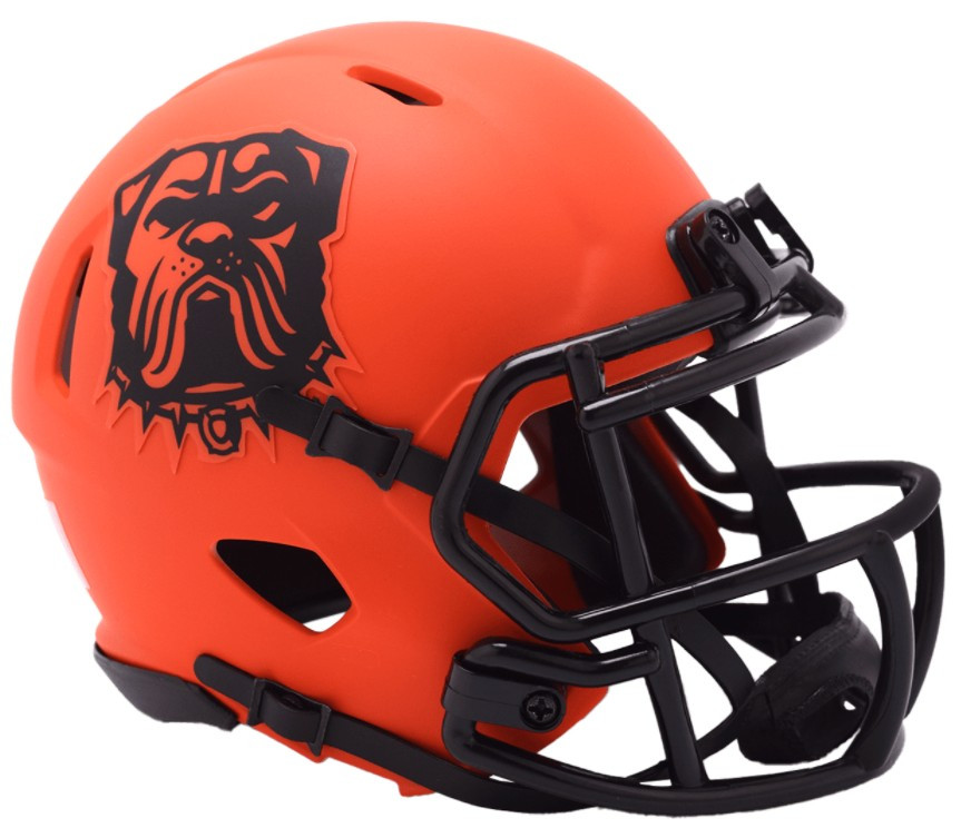 Cleveland Browns RAVE Riddell Speed Mini NFL Football Helmet - CLARKtoys