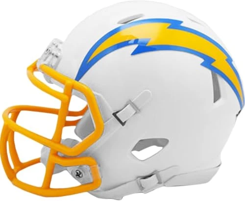 Los Angeles Chargers RAVE Riddell Speed Mini NFL Football Helmet ...