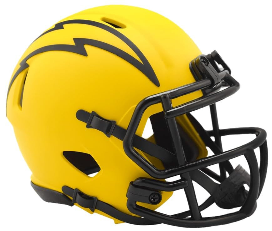 Los Angeles Chargers RAVE Riddell Speed Mini NFL Football Helmet ...