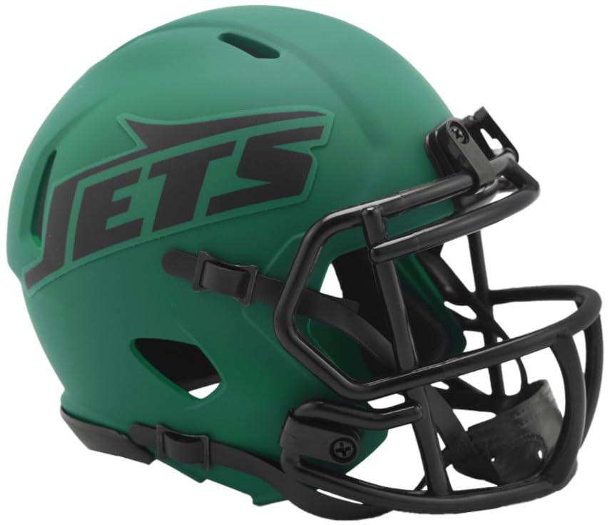 New York Jets RAVE Riddell Speed Mini NFL Football Helmet - CLARKtoys