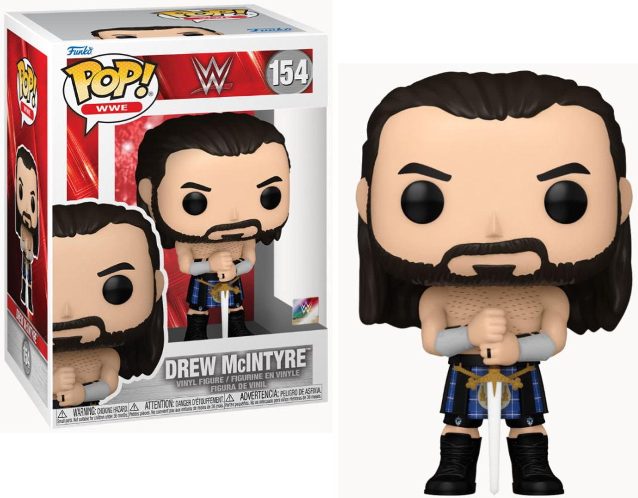 Drew McIntyre (WWE) Funko Pop! - CLARKtoys