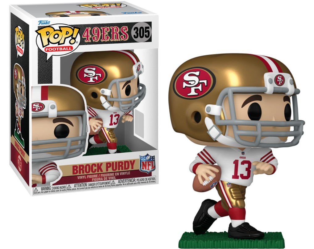 Brock Purdy (San Francisco 49ers) NFL Funko Pop! - CLARKtoys