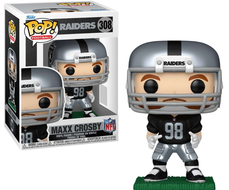 Maxx Crosby (Las Vegas Raiders) NFL Funko Pop! - CLARKtoys