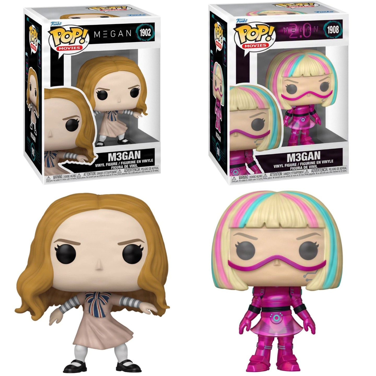 M3GAN Funko Pop! Complete Set (2) - CLARKtoys