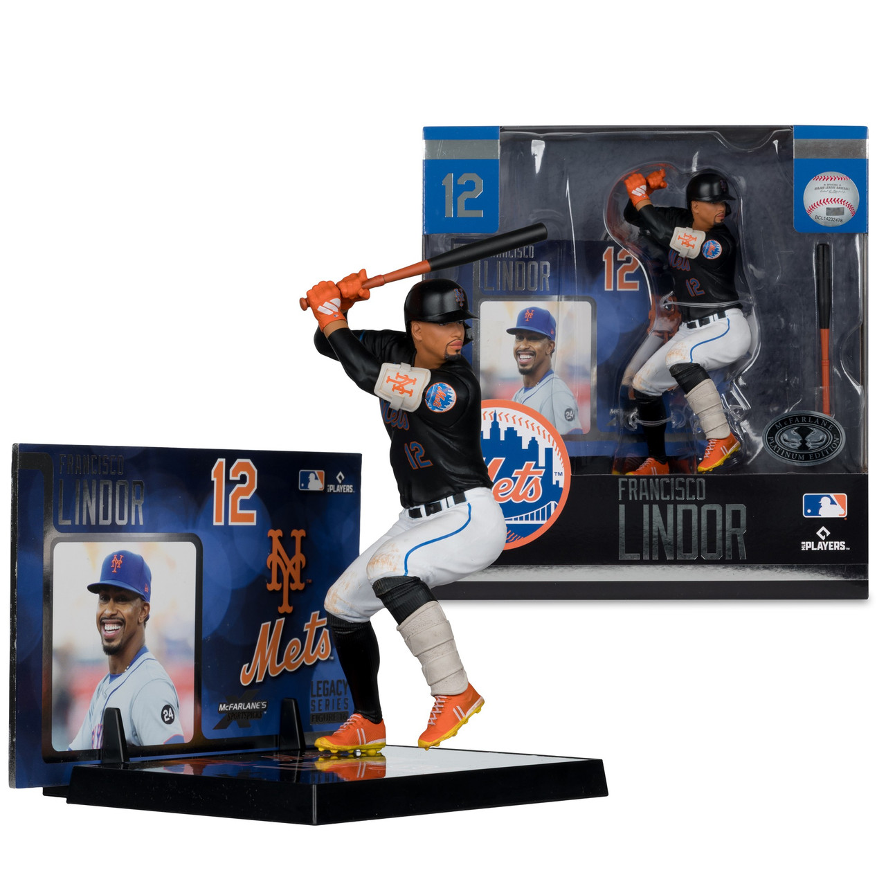 Francisco Lindor (New York Mets) McFarlane MLB 7