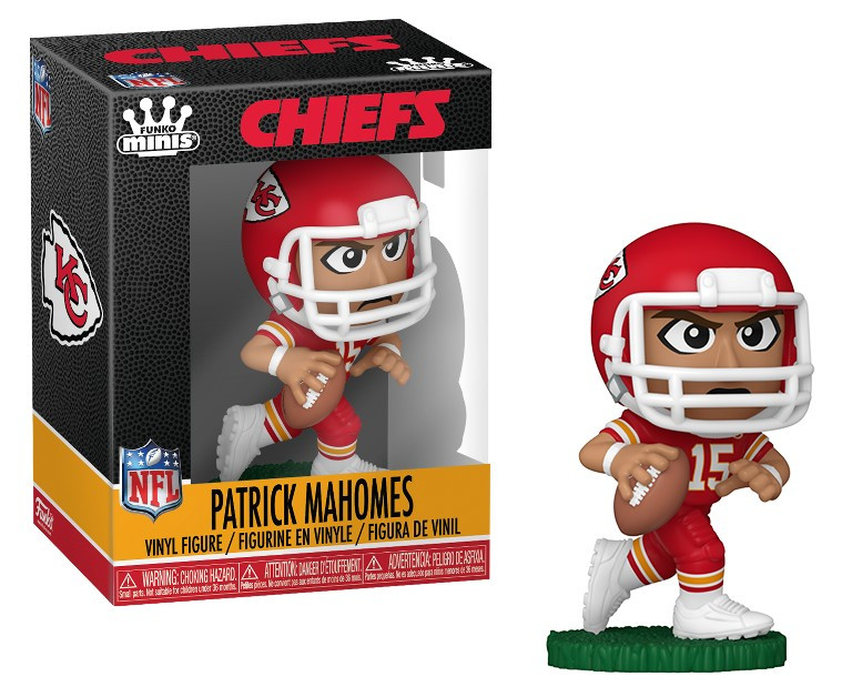 Patrick Mahomes (Kansas City Chiefs) NFL Funko Minis - CLARKtoys