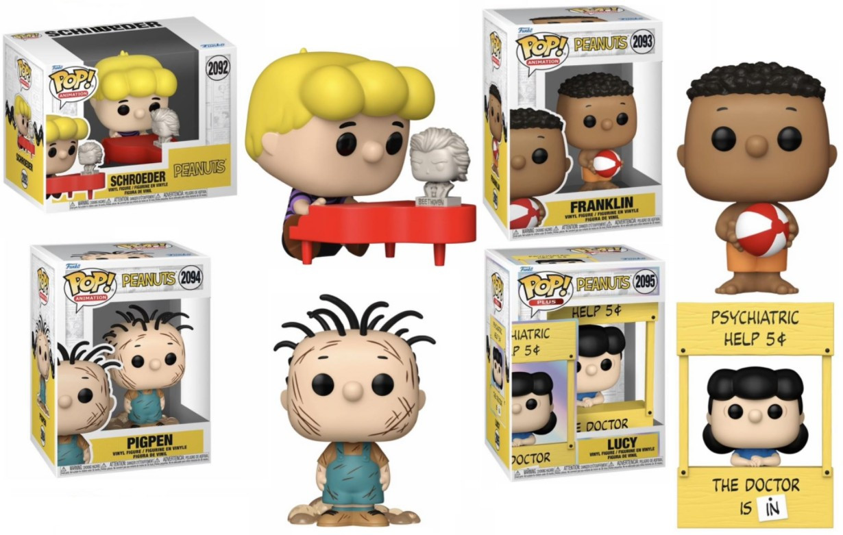 Peanuts Funko Pop! TV Complete Set (4) - CLARKtoys