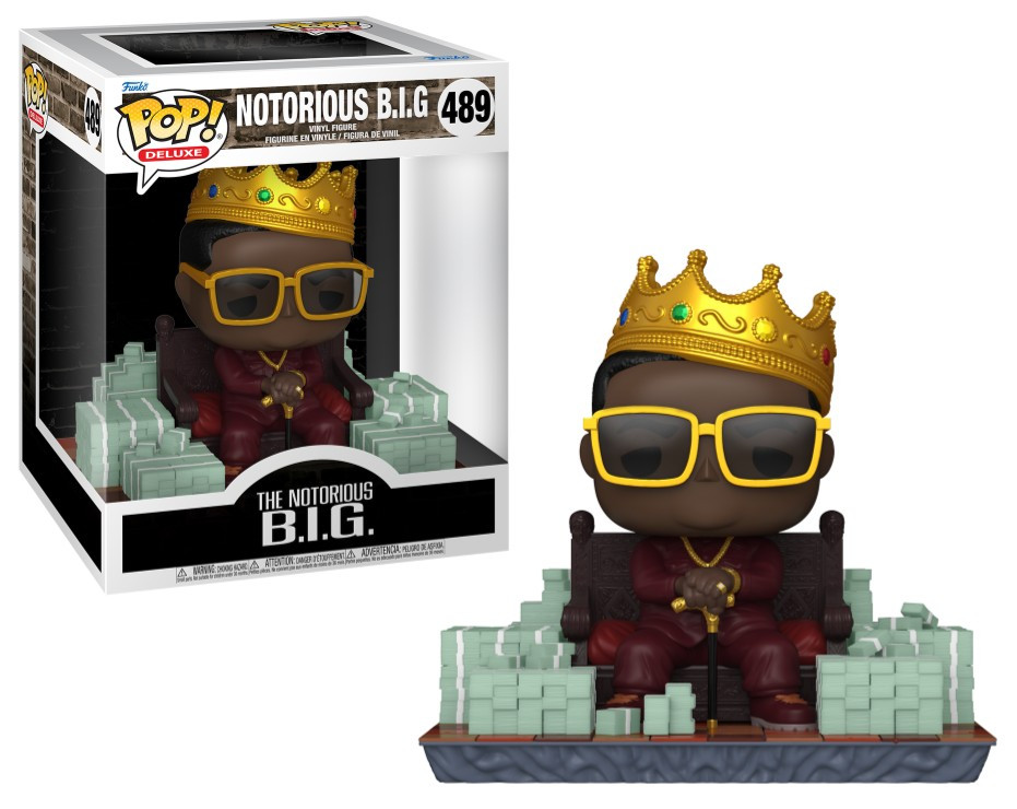 The Notorious B.I.G. Deluxe Funko Pop! Rocks - CLARKtoys
