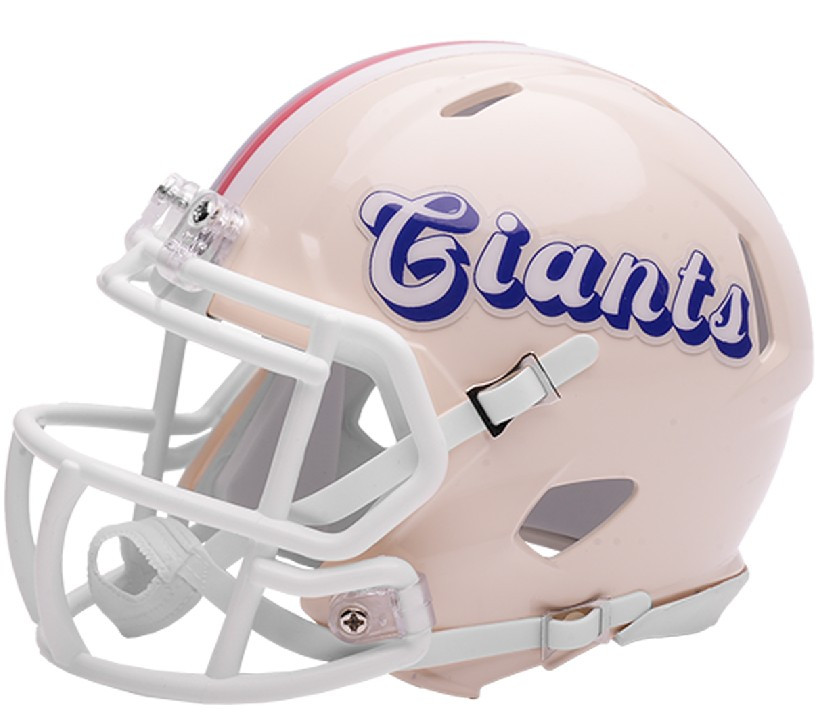 New York Giants Riddell Retro Collection NFL Mini Helmet - CLARKtoys