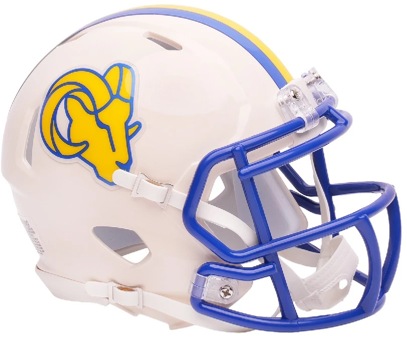 Los Angeles Rams Riddell Retro Collection NFL Mini Helmet - CLARKtoys