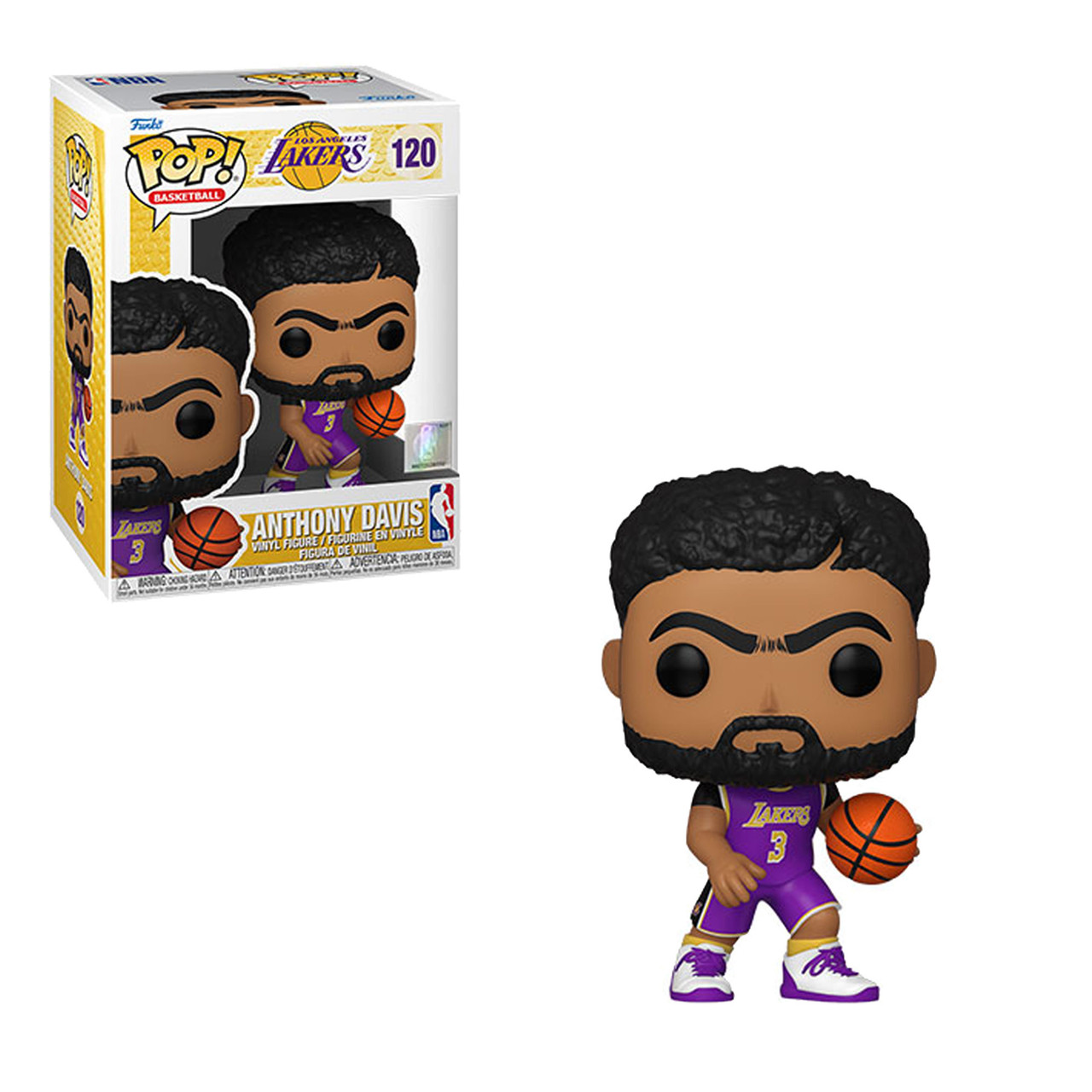Anthony Davis (Los Angeles Lakers) (Purple Jersey) Funko Pop! NBA