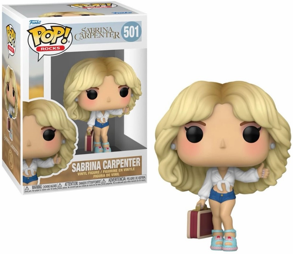 Sabrina Carpenter (Manchild) Funko Pop! Rocks - CLARKtoys
