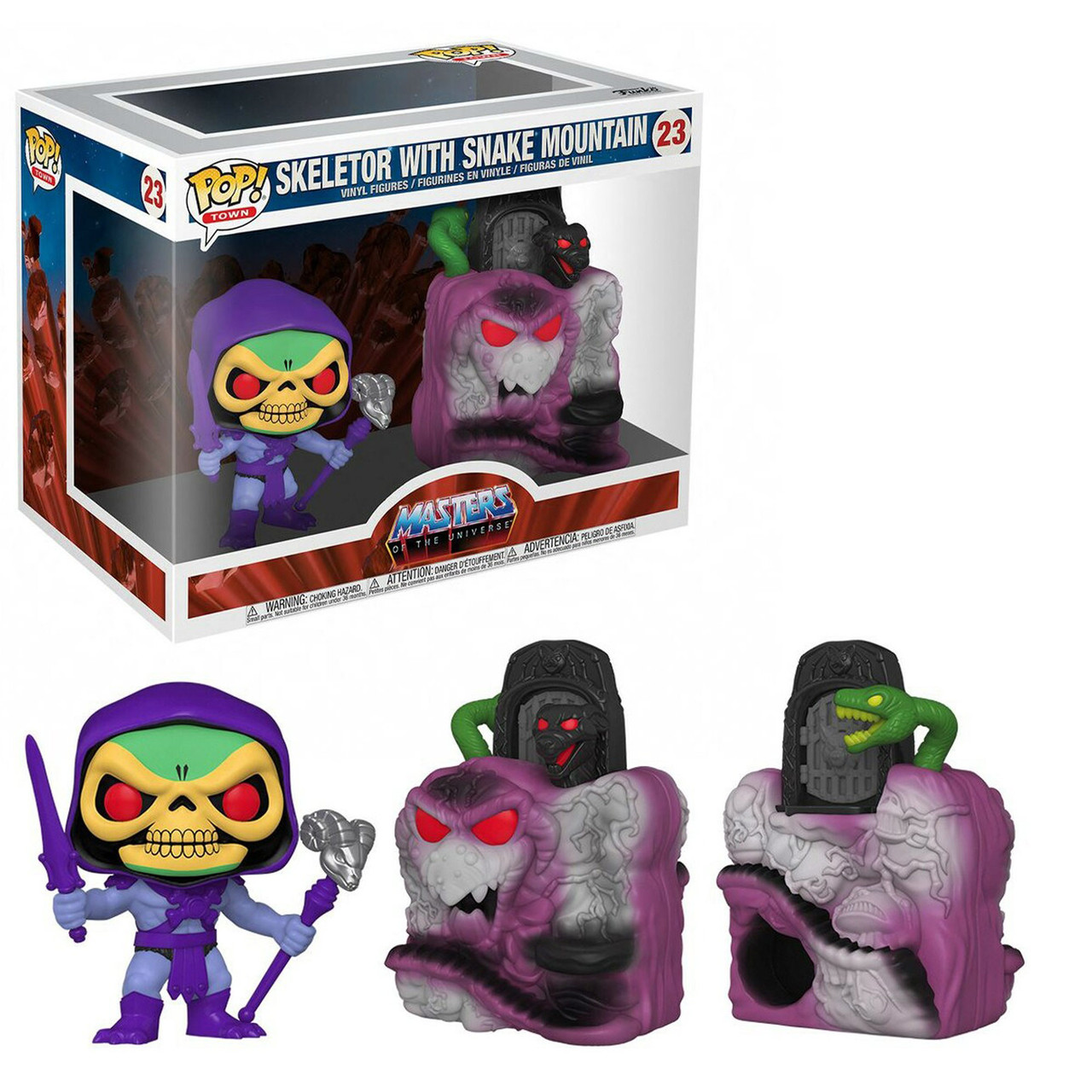 Snake Mountain w/Skeletor (Masters of the Universe) Funko Pop