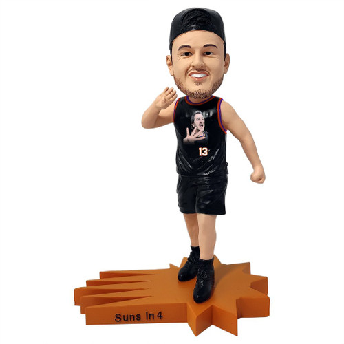 Nick McKellar 'Suns in 4 Guy' (Phoenix Suns) NBA Bobblehead by Kollectico