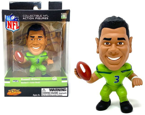 Party Animal Russell Wilson Seattle Seahawks-Big Shot Baller NFL Action  Figurine - CLARKtoys