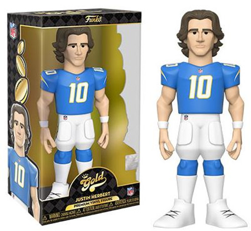 Justin Herbert (Los Angeles Chargers) Funko Gold 12" NFL